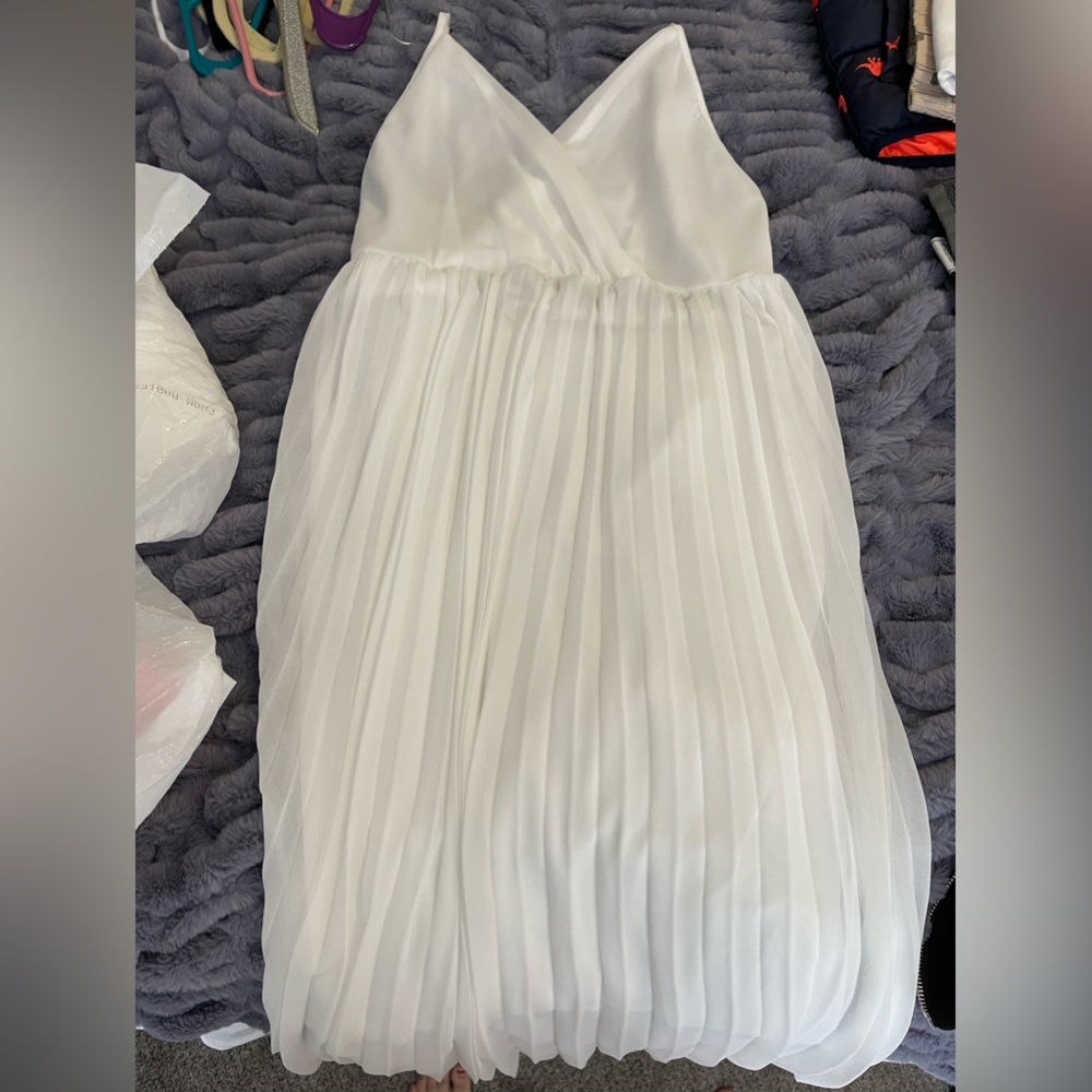 White summer dress